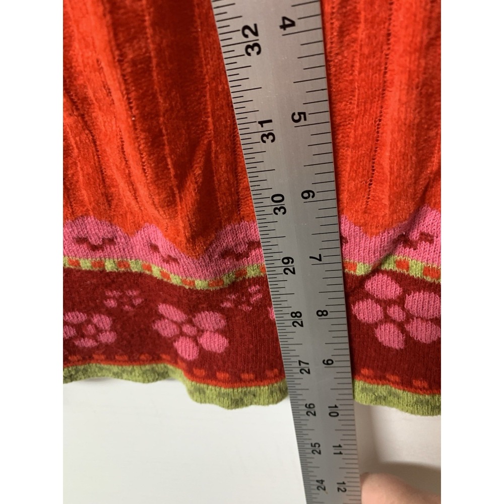 Vtg Irene Clayeux France Knit Pleated Red Tennis Skirt Set Toddler 3 - Picture 12 of 14